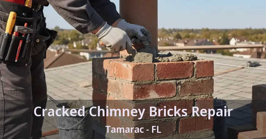 Cracked Chimney Bricks Repair Tamarac - FL